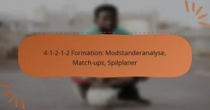 4-1-2-1-2 Formation: Modstanderanalyse, Match-ups, Spilplaner