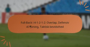 Full-Back i 4-1-2-1-2: Overlap, Defensiv dækning, Taktisk bevidsthed