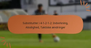 Substitutter i 4-1-2-1-2: Indvirkning, Alsidighed, Taktiske ændringer